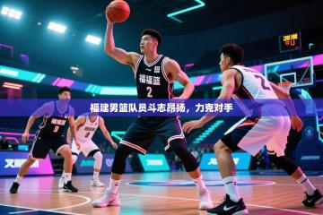 福建男篮队员斗志昂扬，力克对手
